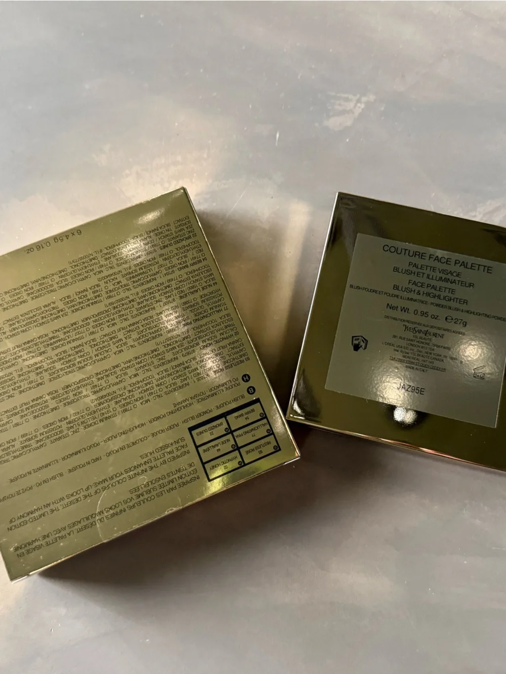 Yves Saint Laurent Couture Face Palette — Golden Oasis